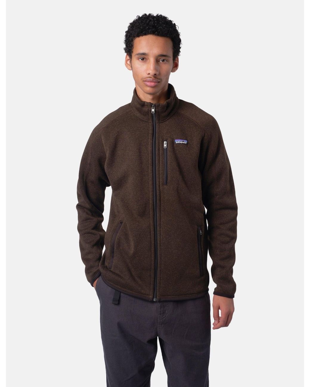 Patagonia Brown Better Sweater Jacket for men