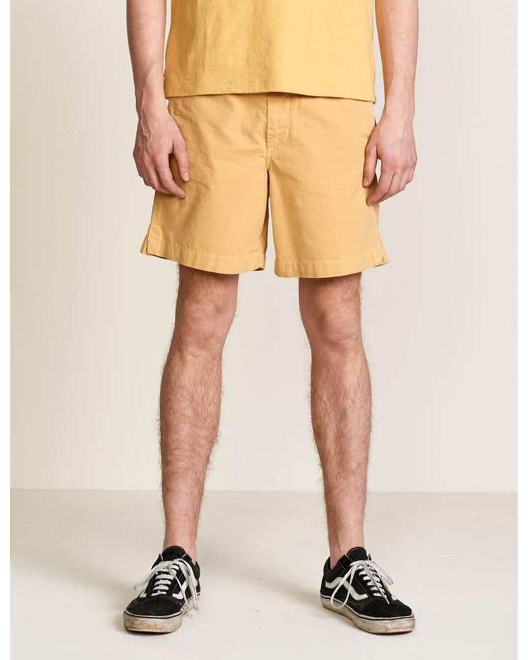 Bellerose Natural Pozy Shorts for men