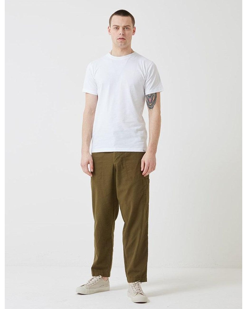 Oliver Spencer Green Judo Pant for men