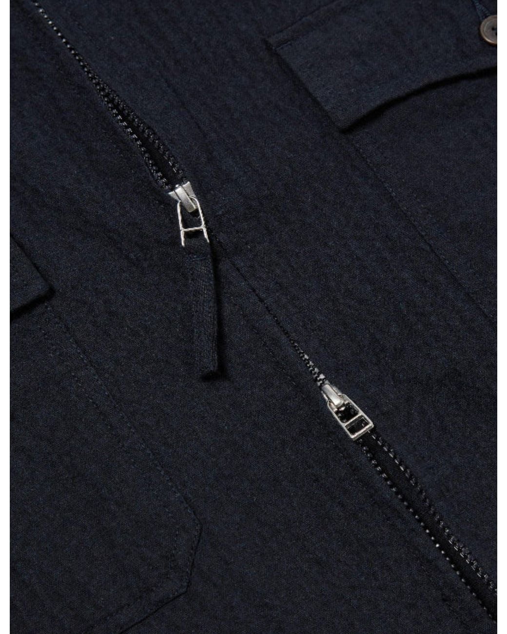 Universal Works Black E130 Jacket (Ospina Cotton) for men