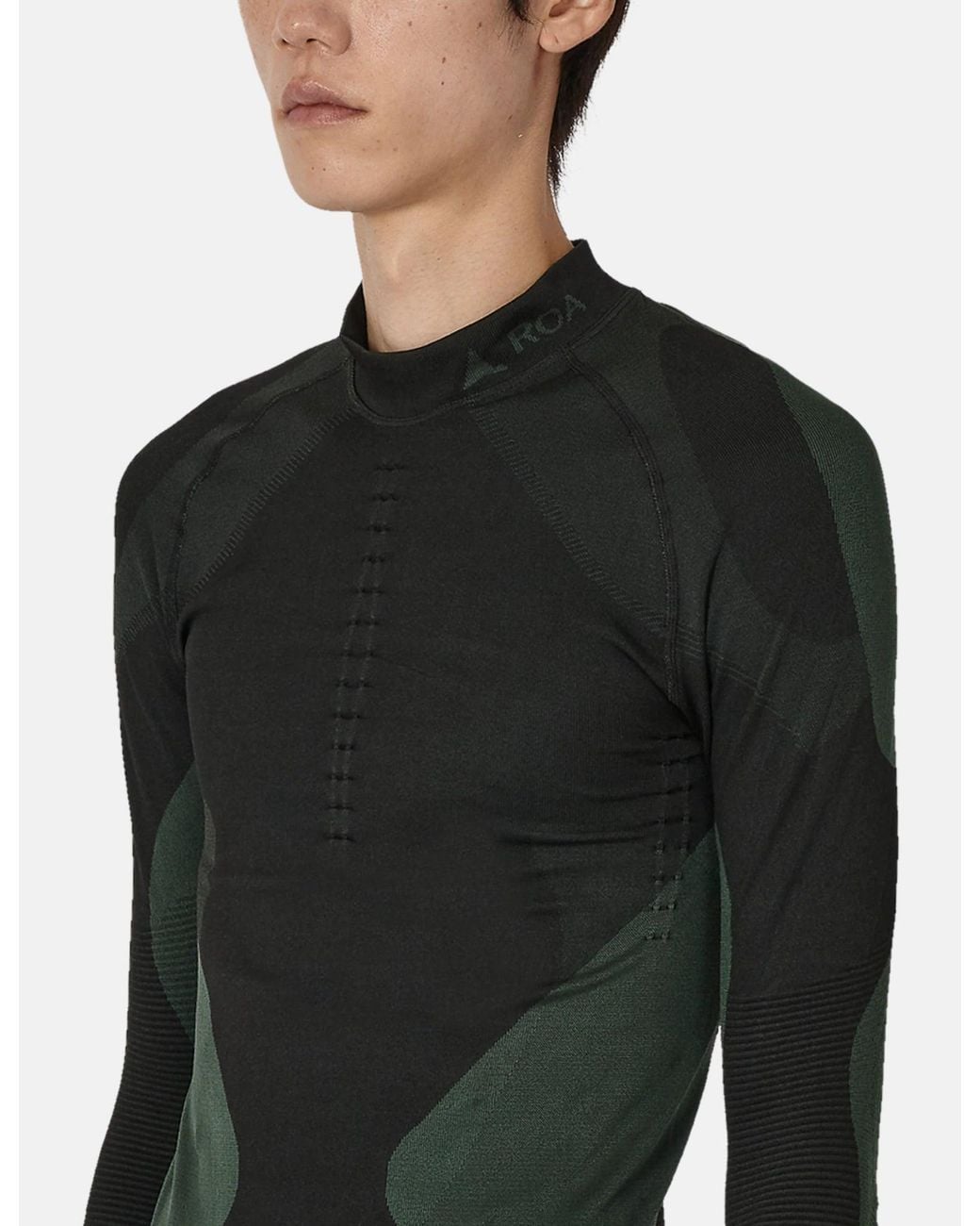 Roa Black Daze Compression Seamless Long Sleeve for men