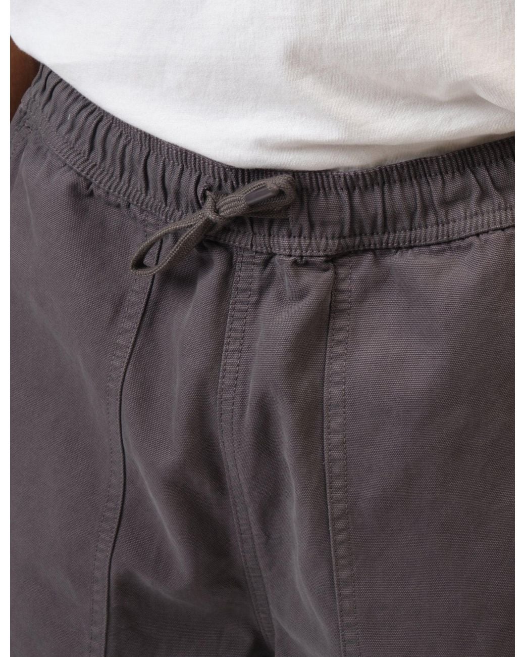 BHODE Gray Fatigue Shorts (Duck Canvas) for men