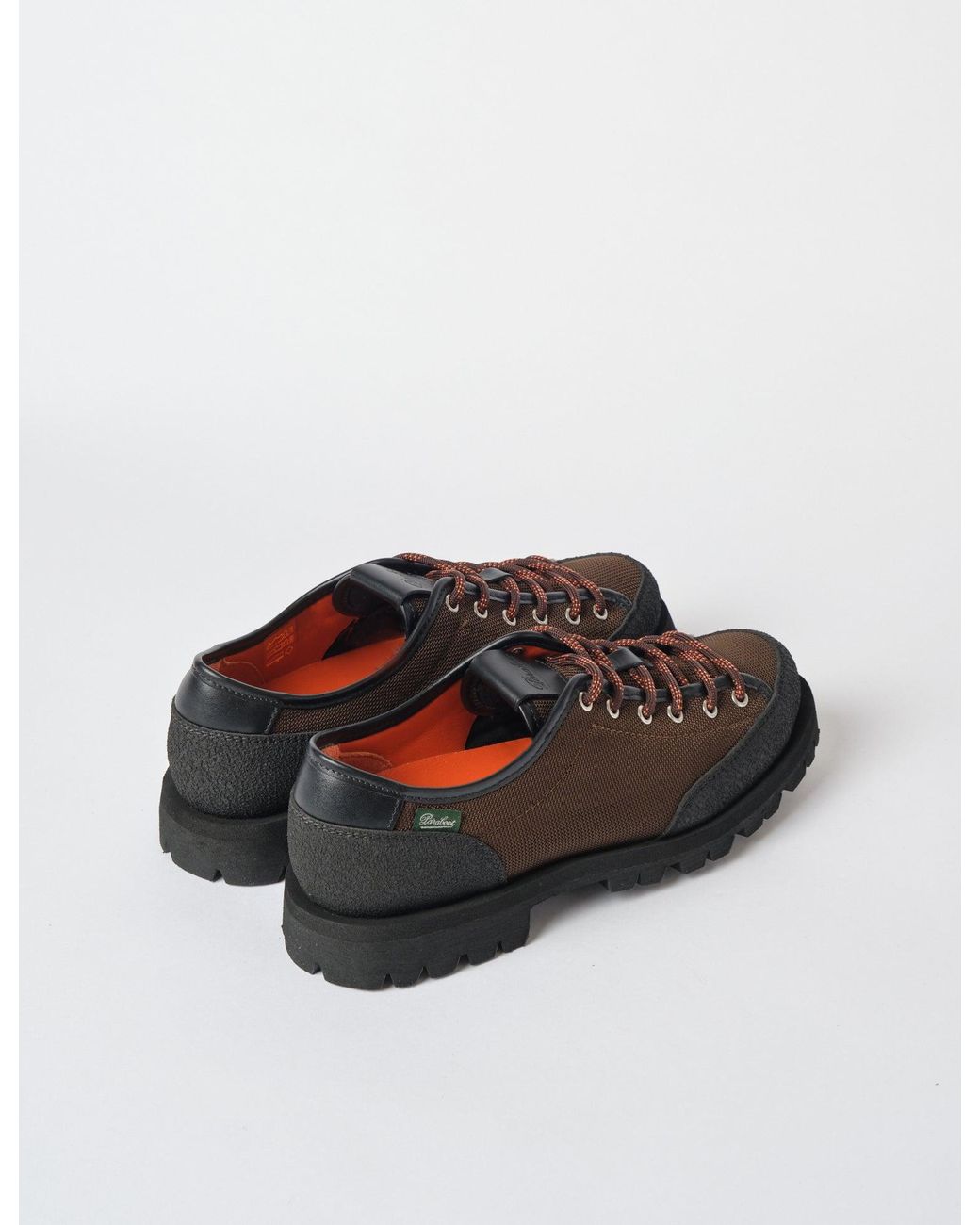 Paraboot Brown Montana Boots (Canvas) for men