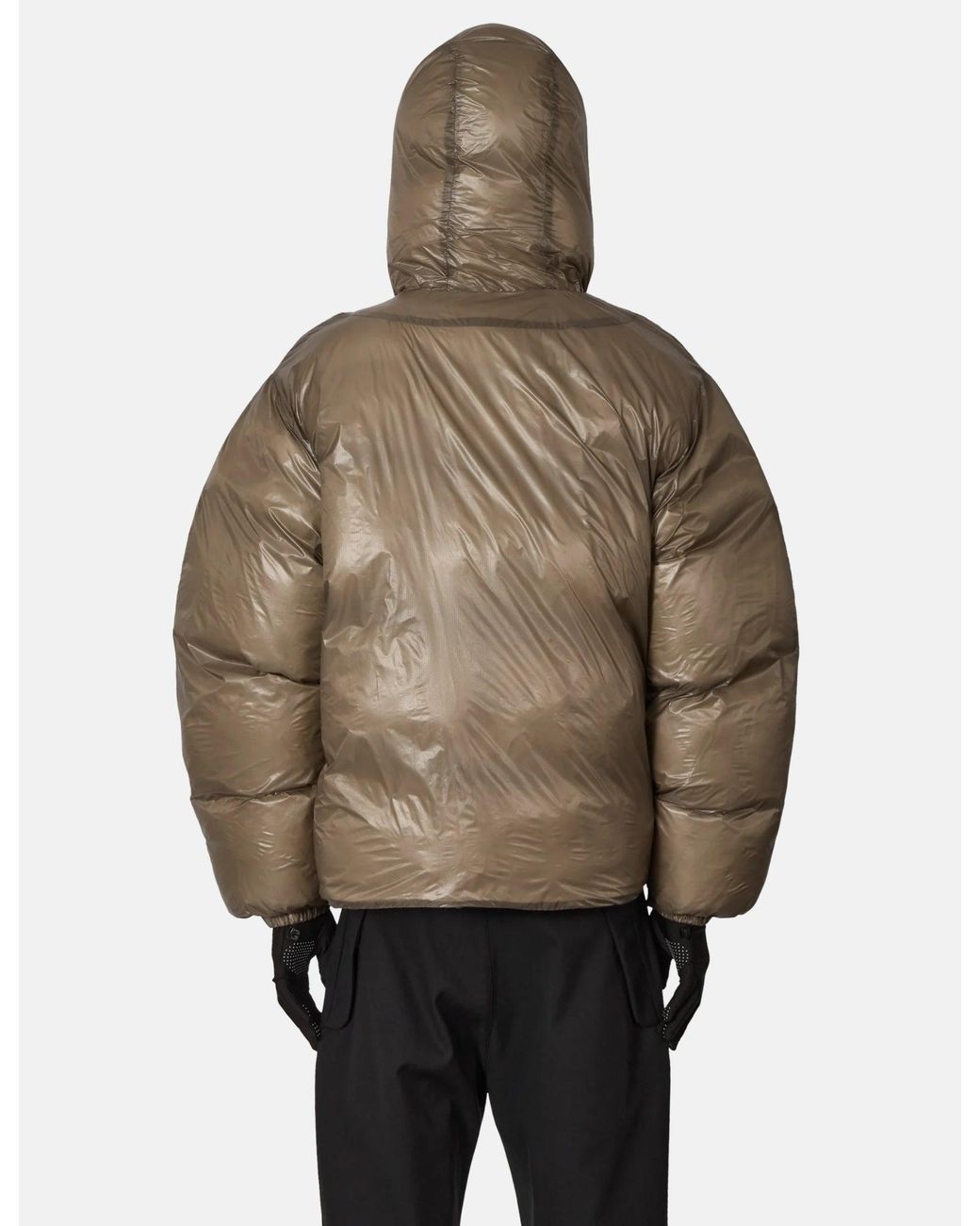 Roa Gray Synthetic Down Jacket for men