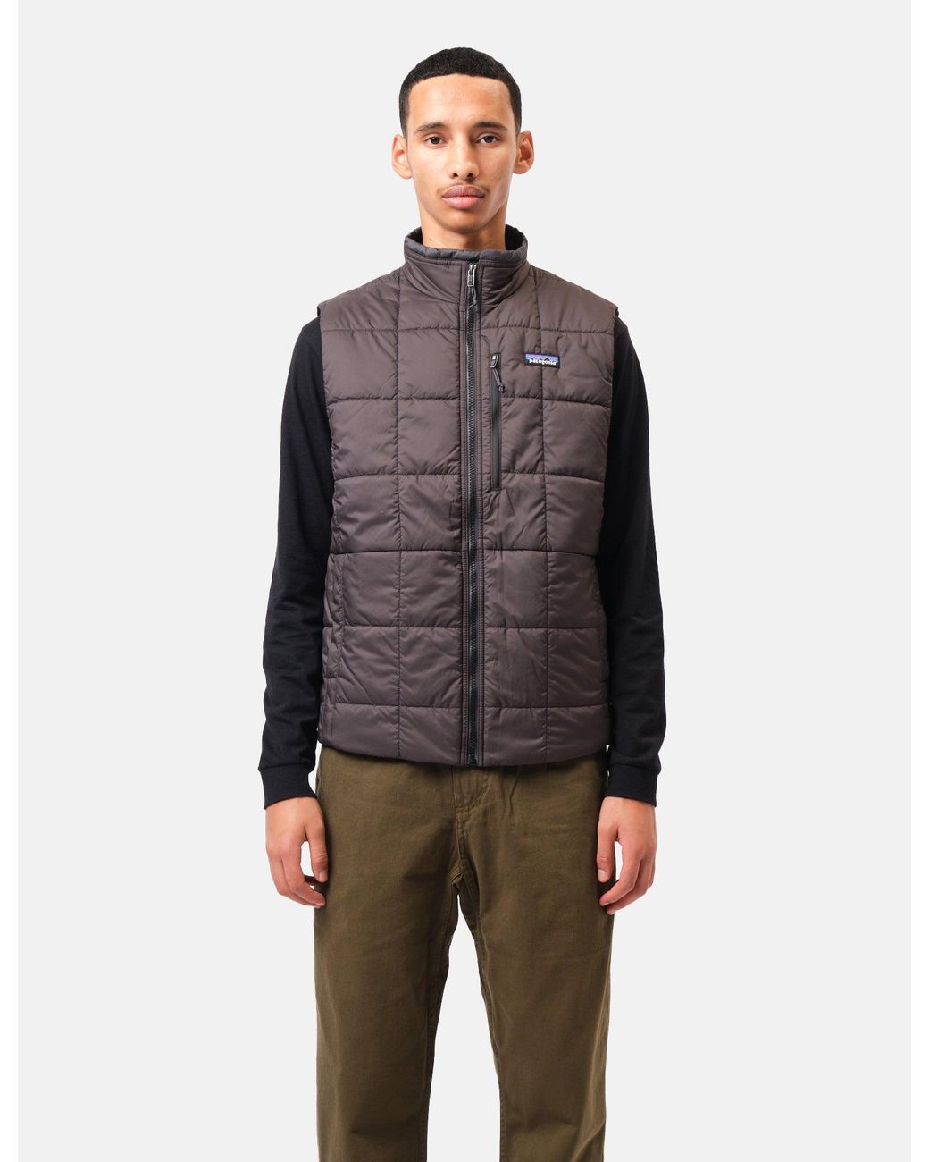 Patagonia Gray Light Gust Vest for men