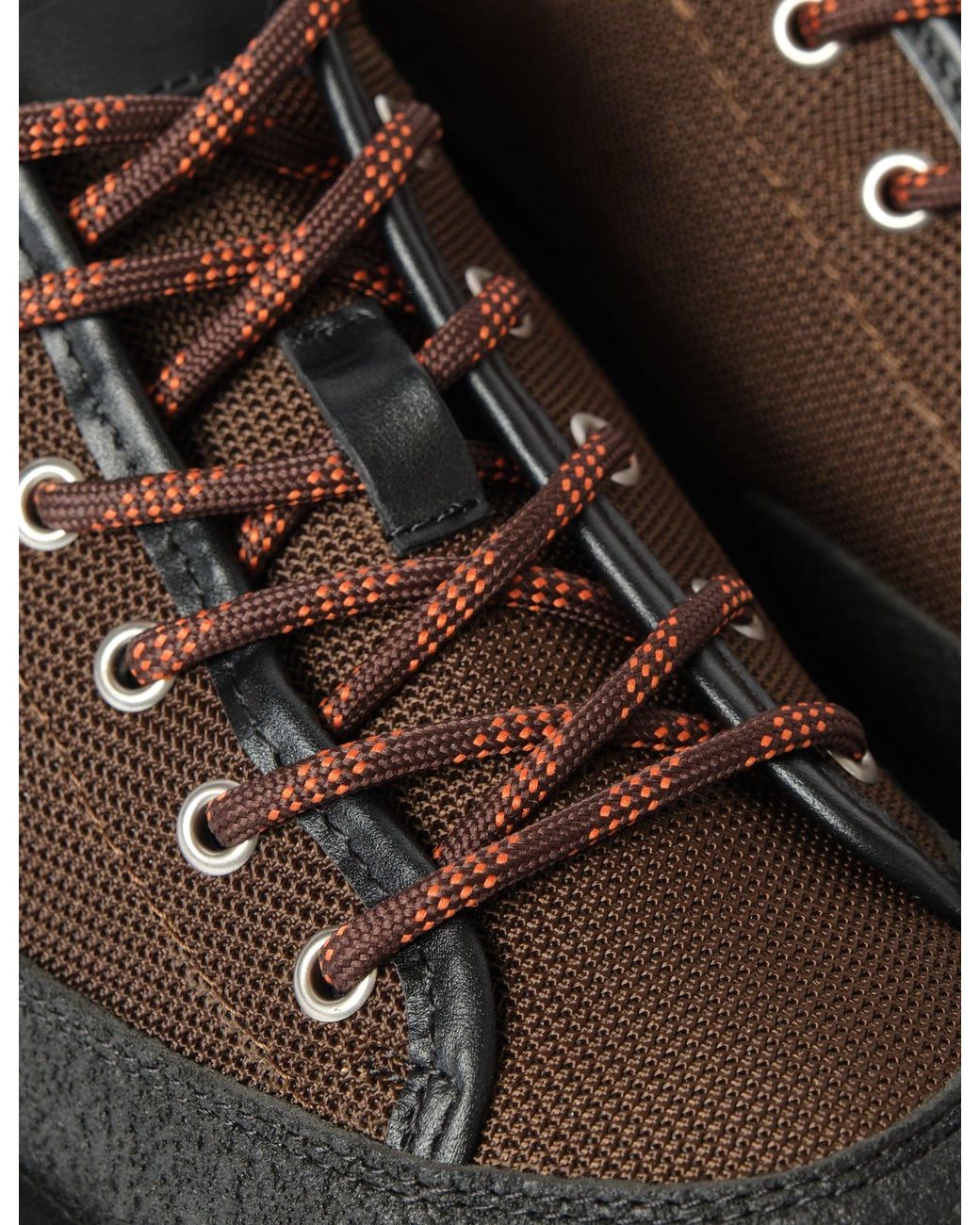 Paraboot Brown Montana Boots (Canvas) for men