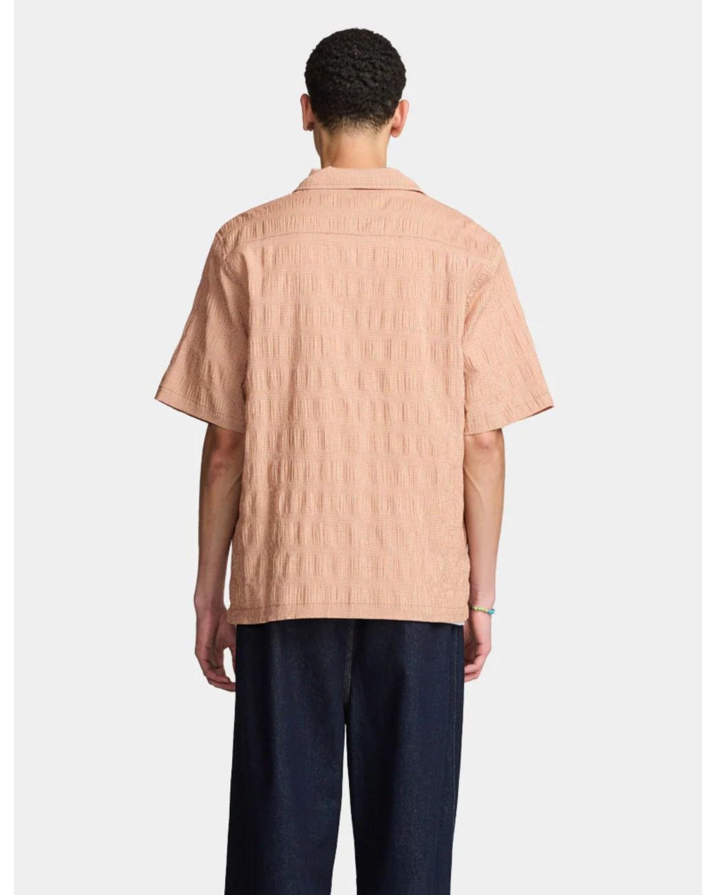 Larriet Blue Kendalls Short Sleeve Shirt for men