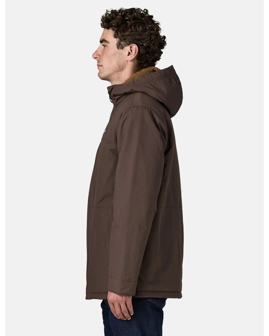 Patagonia Brown Isthmus Parka Jacket for men
