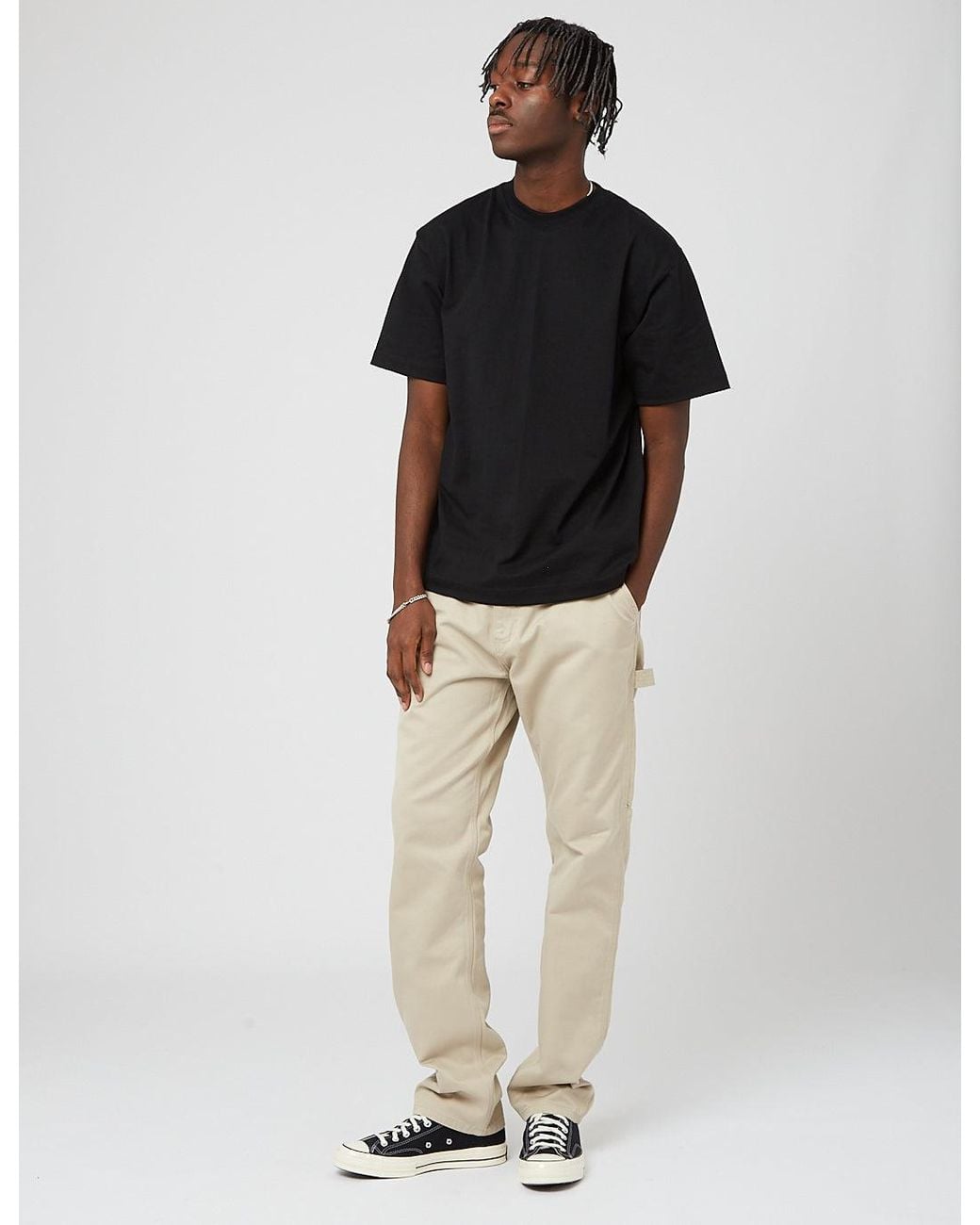 Camber USA Black 301 T-Shirt (8Oz Cotton) for men