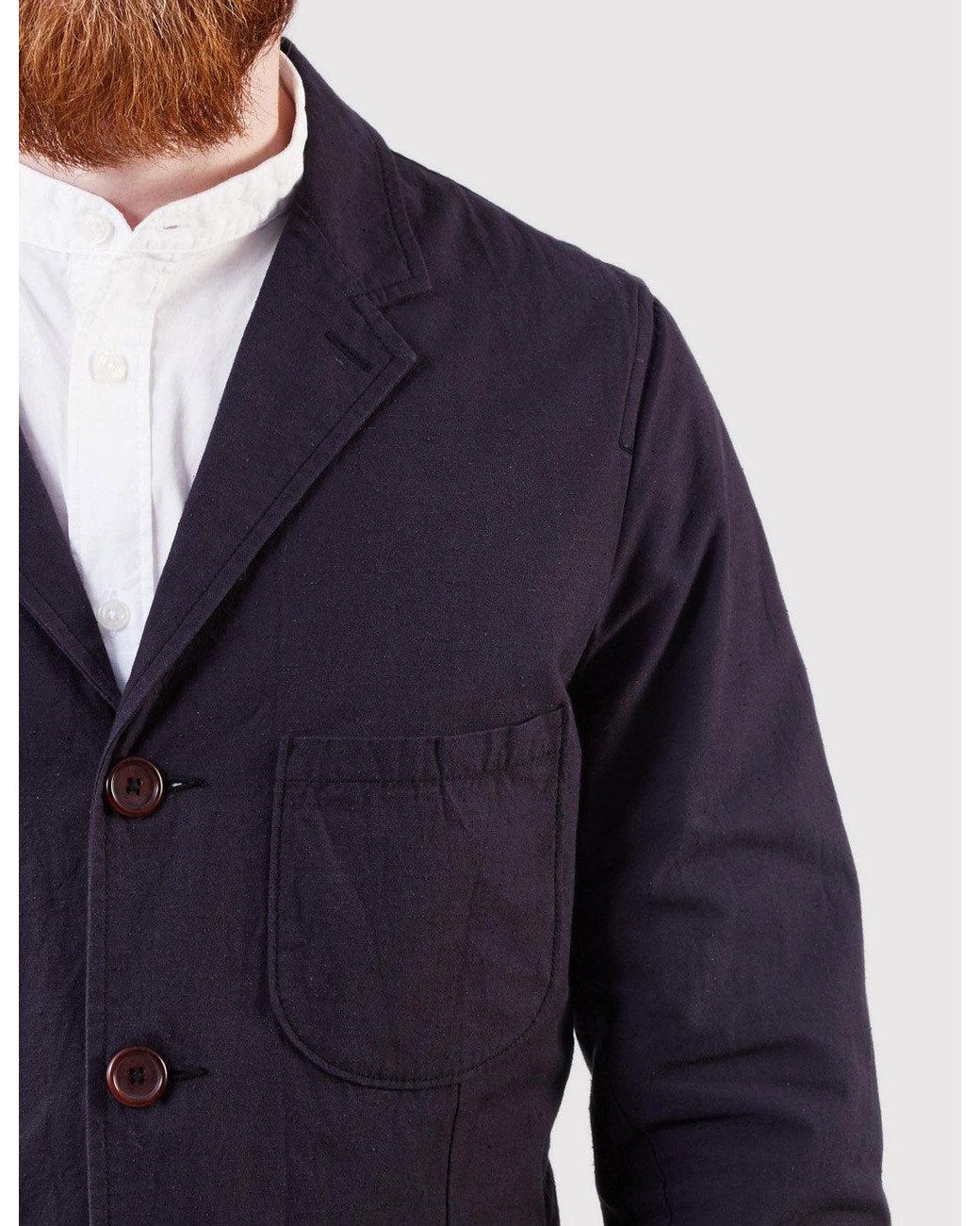 Universal Works Blue Suit Jacket for men