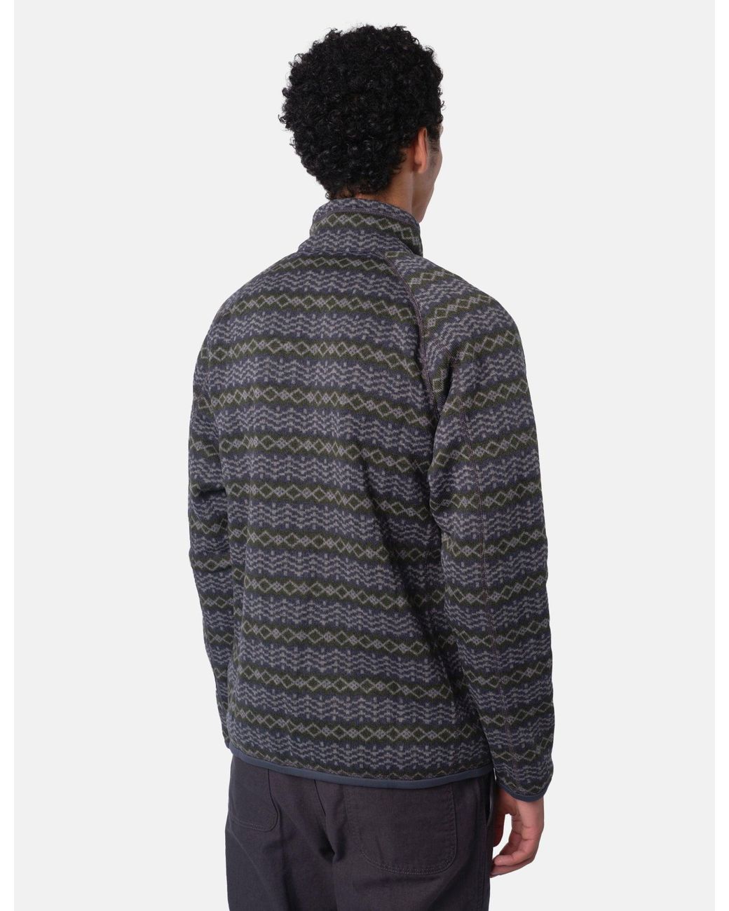 Patagonia Gray Better Sweater Jacket for men