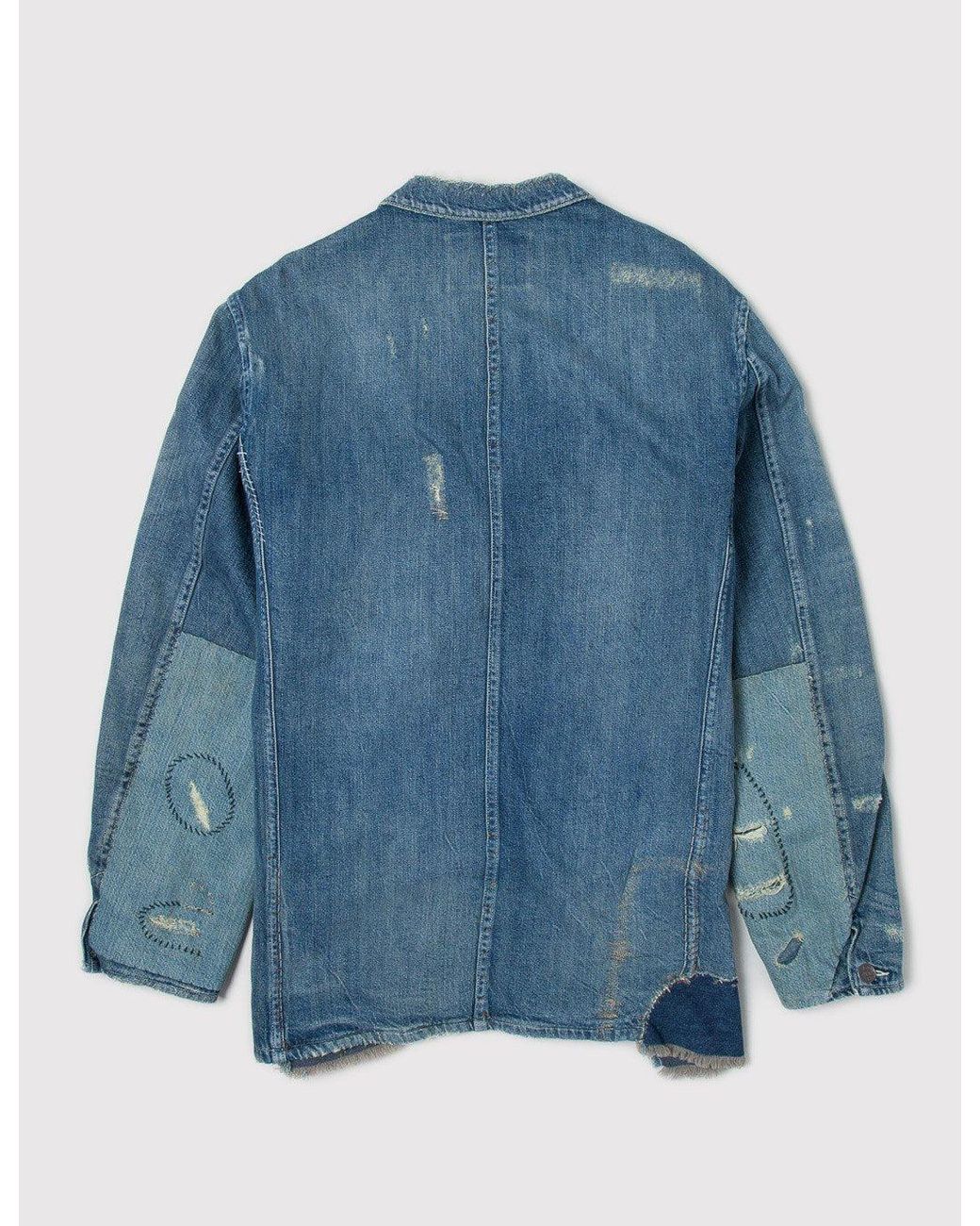 Levi's Blue Levis Vintage Blanket Lined Sac Coat for men
