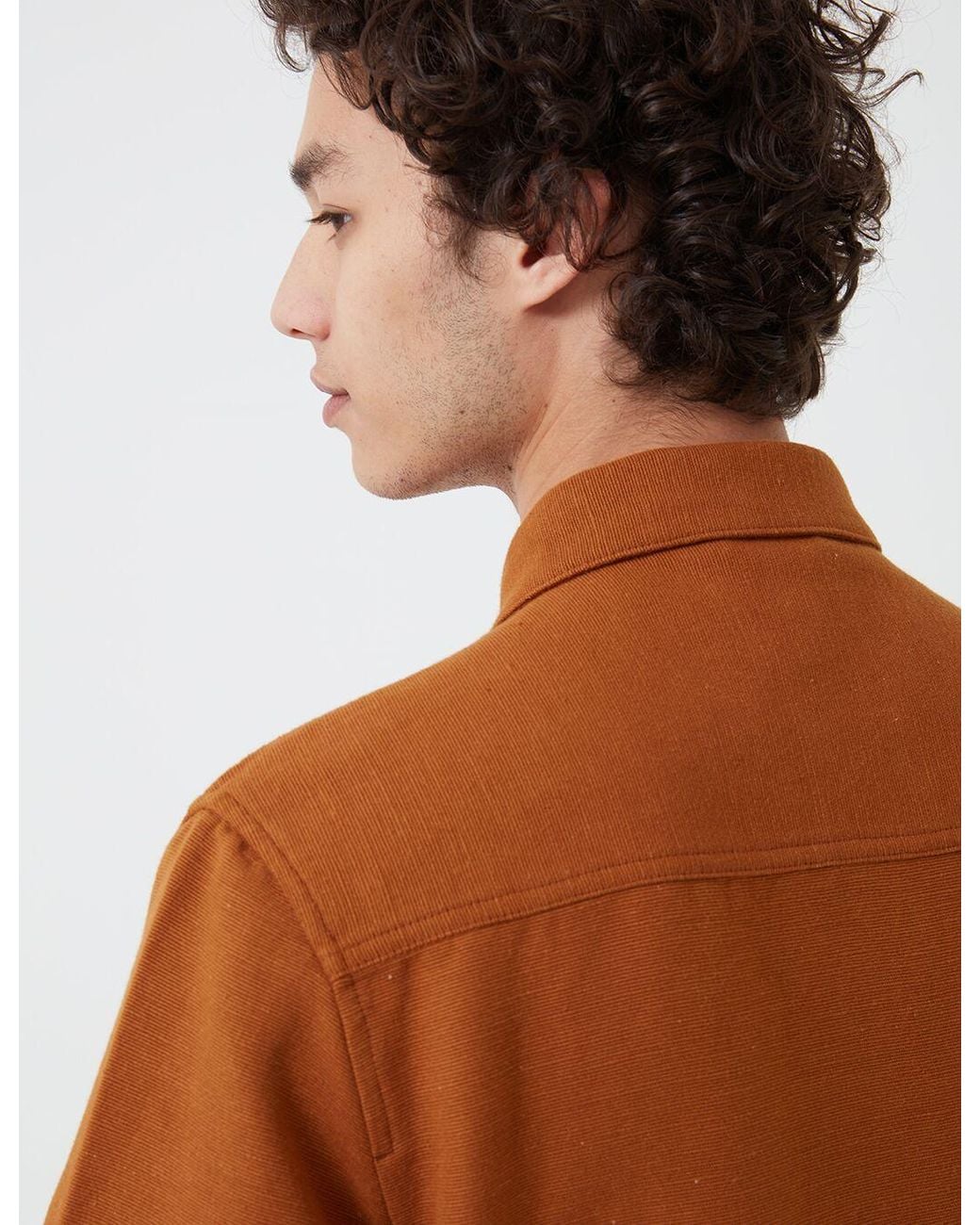 Folk Brown Folk Assembly Jacket for men