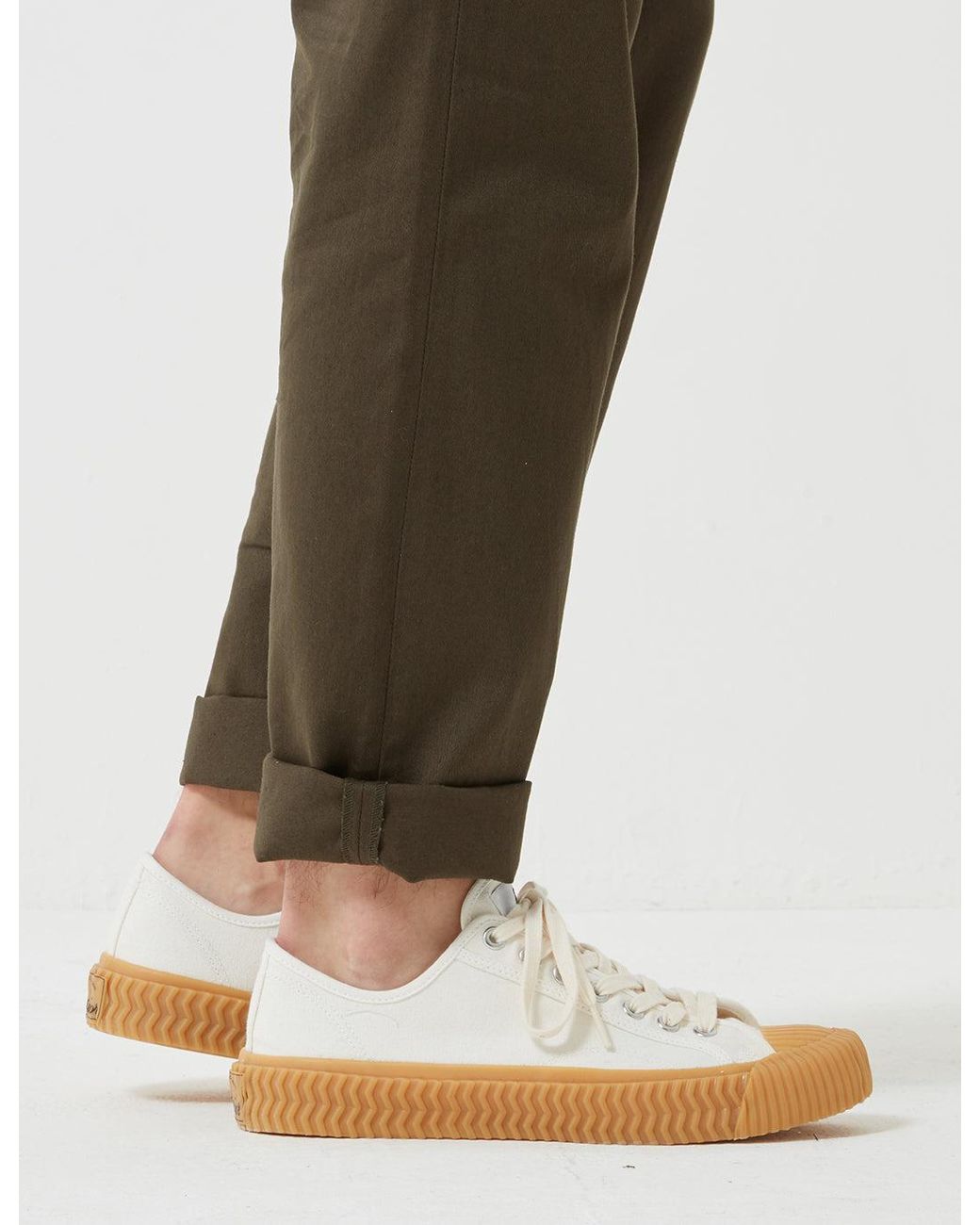 Excelsior Multicolor Bolt Low Canvas Trainers for men