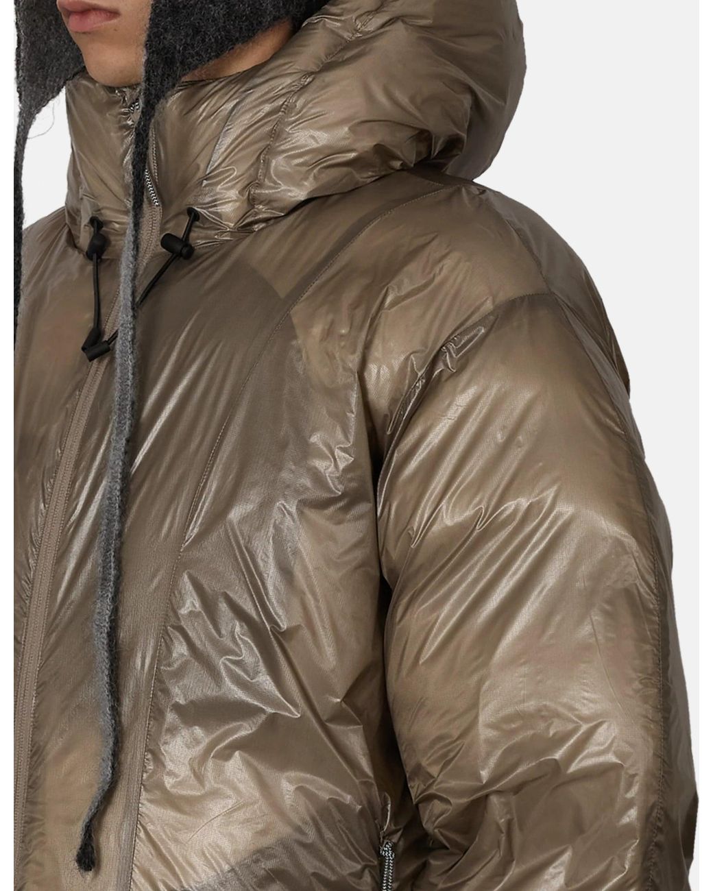 Roa Gray Synthetic Down Jacket for men