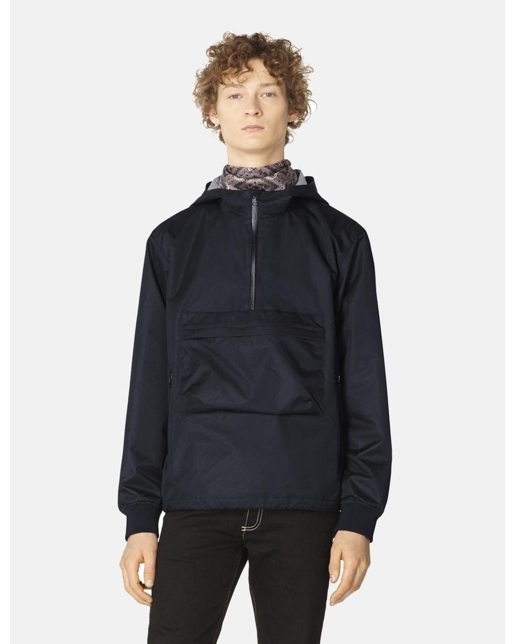 A.P.C. Blue Coupe Vent Flash Jacket for men