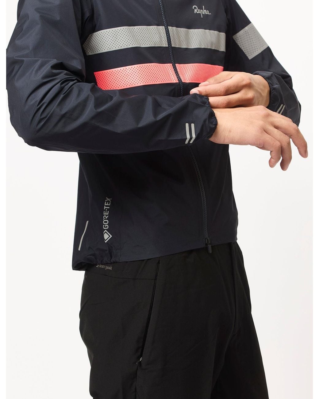 Rapha Blue Brevet Gore-Tex Rain Jacket for men