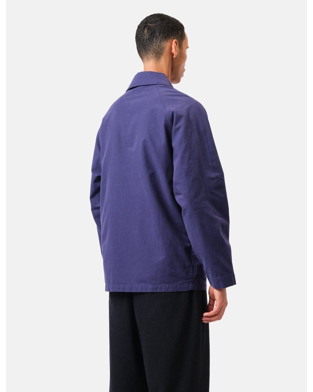 Laz Paz Blue La Paz Mantero Expedition Canvas Jacket for men