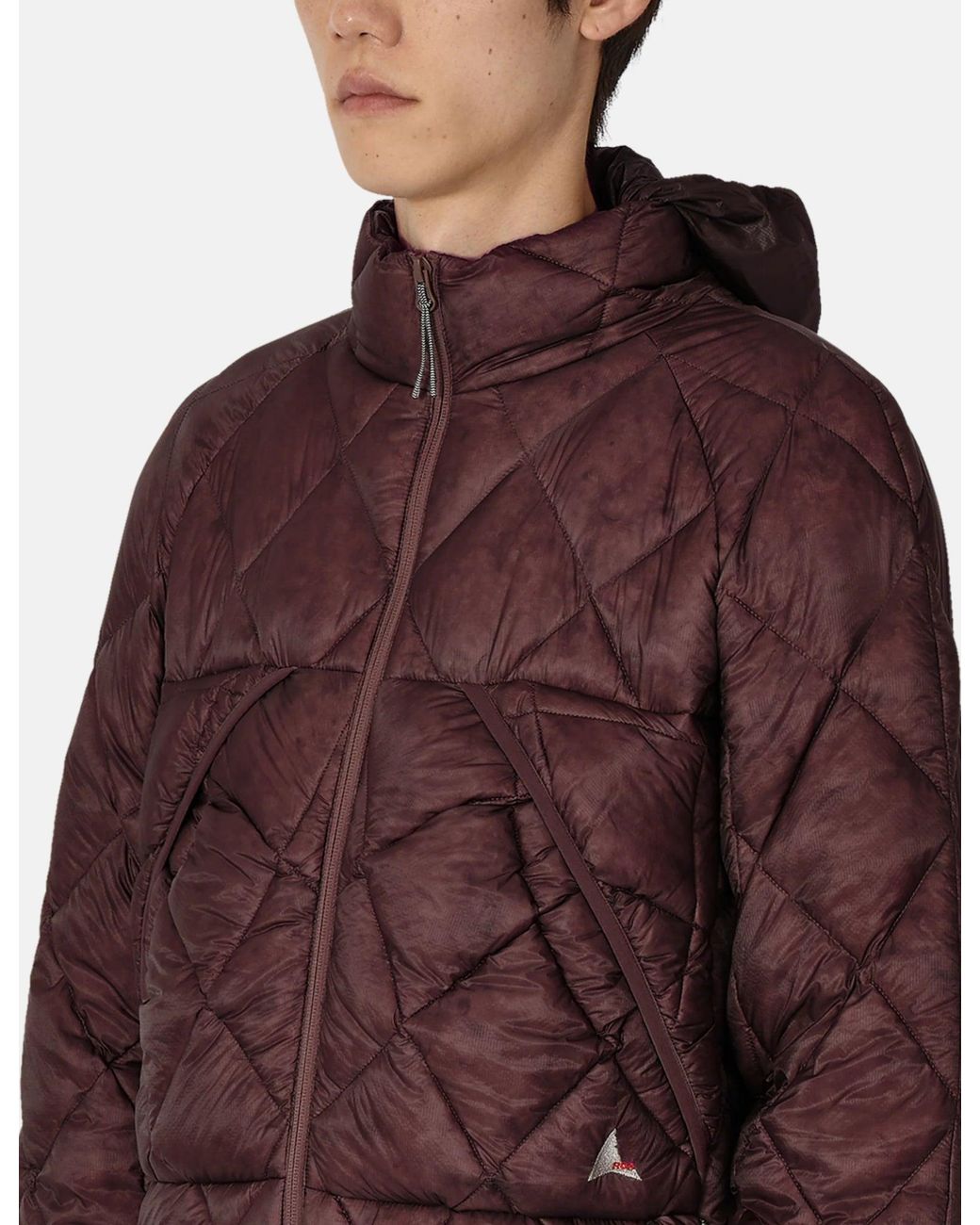 Roa Red Nuna 800 Fill Power Hooded Down Jacket for men