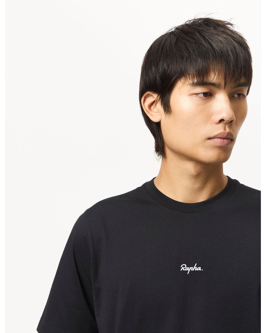Rapha Black T-Shirt (Cotton) for men