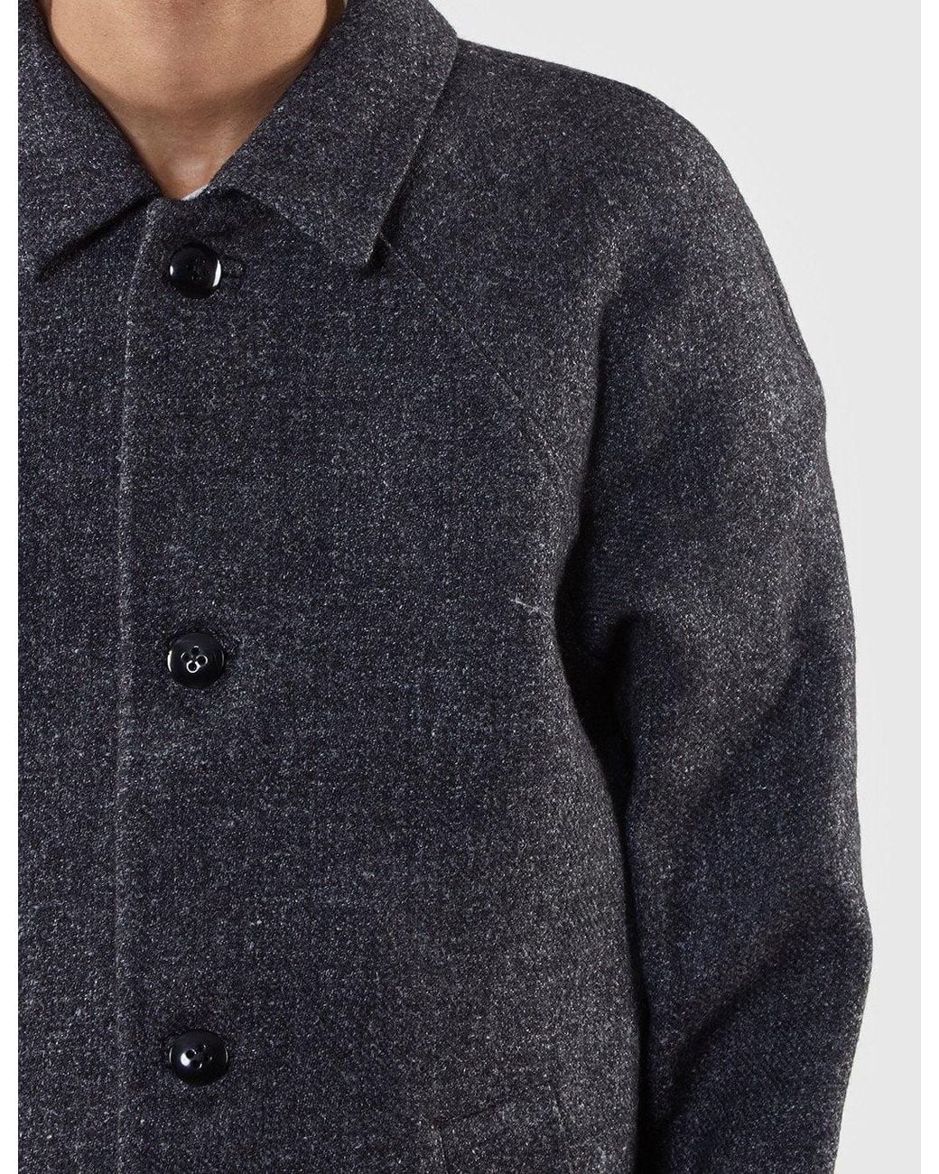 Folk Blue Folk Clean Car Coat for men