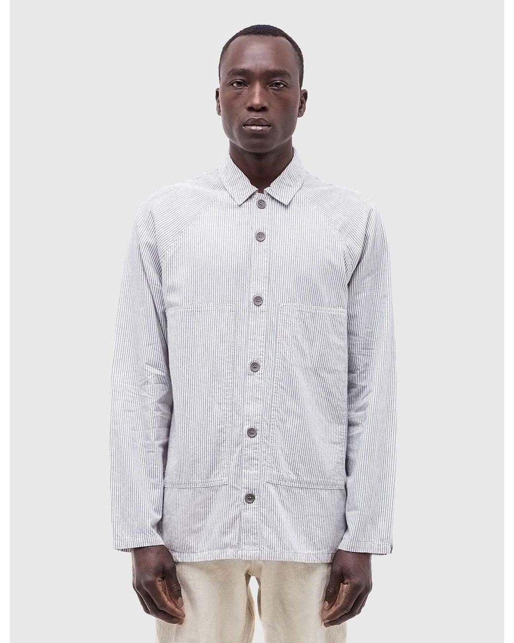 YMC White Cool Hand Luke Shirt for men