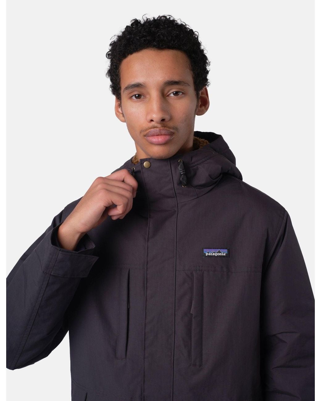 Patagonia Blue Isthmus Parka Jacket for men
