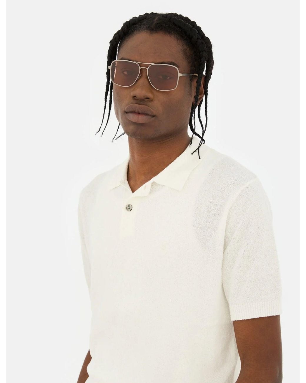 Retrosuperfuture Brown Spliff Boogie Sunglasses for men