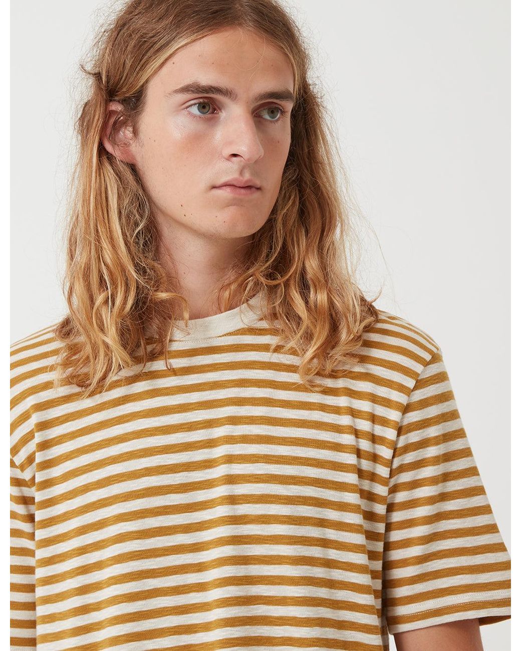 Folk Natural Folk Classic Stripe Tee for men