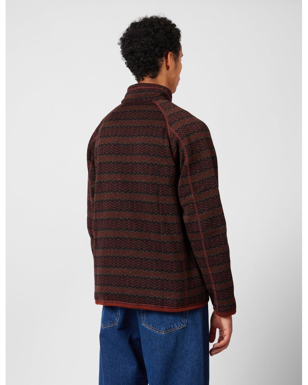 Patagonia Brown Better Sweater 1/4 Zip Fleece (Woven Together) for men