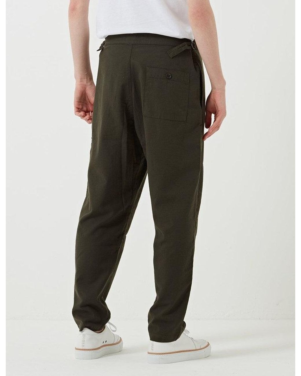 Oliver Spencer Green Judo Pant for men