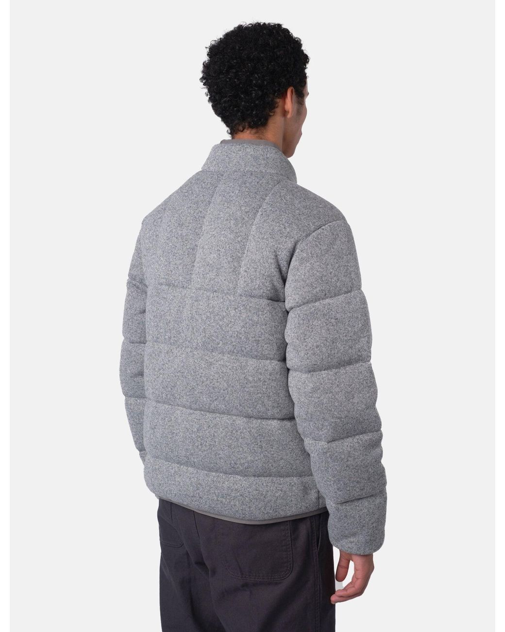 Patagonia Gray Reversible Down Better Sweater Jacket for men