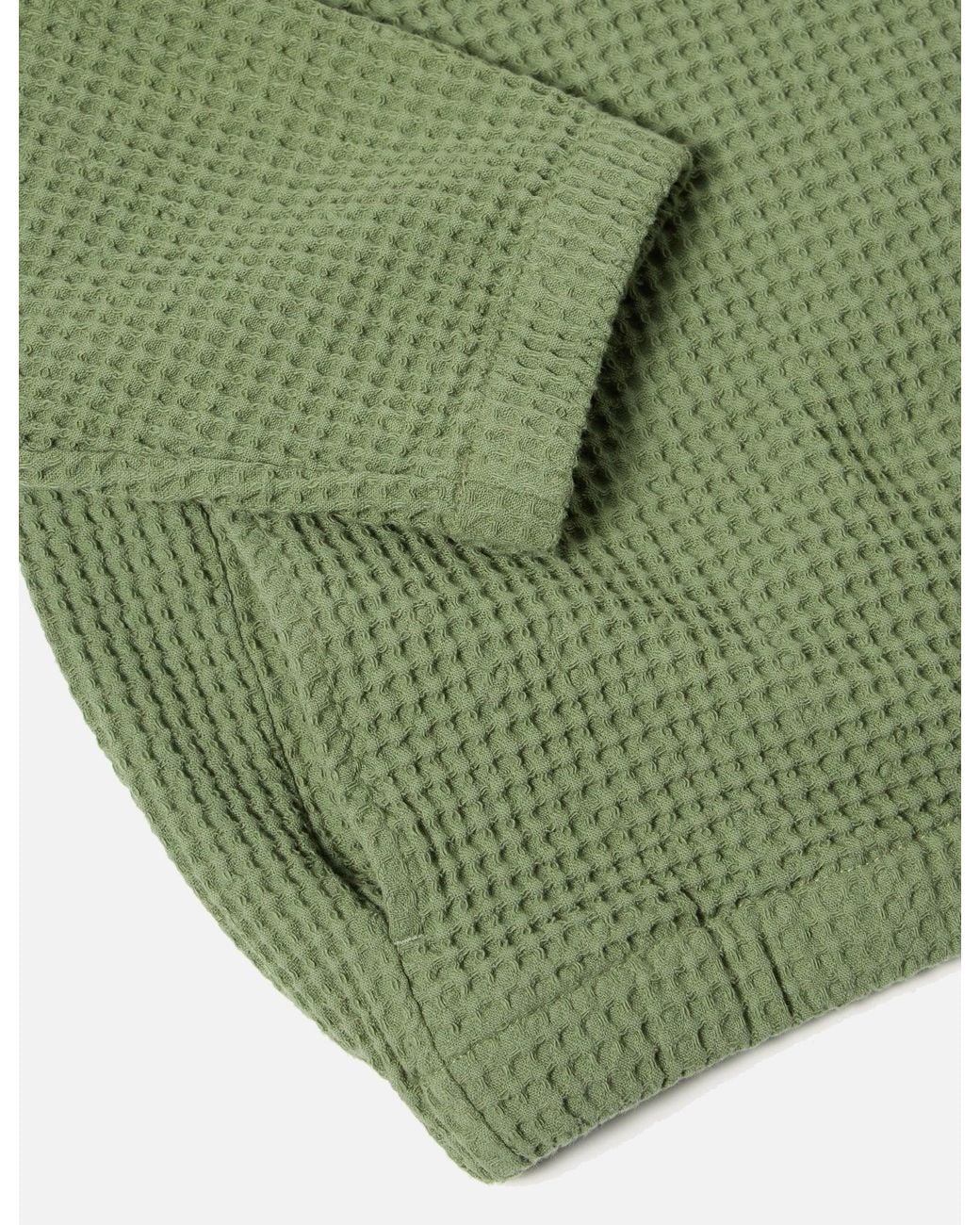 Universal Works Green Waffle Track Top for men