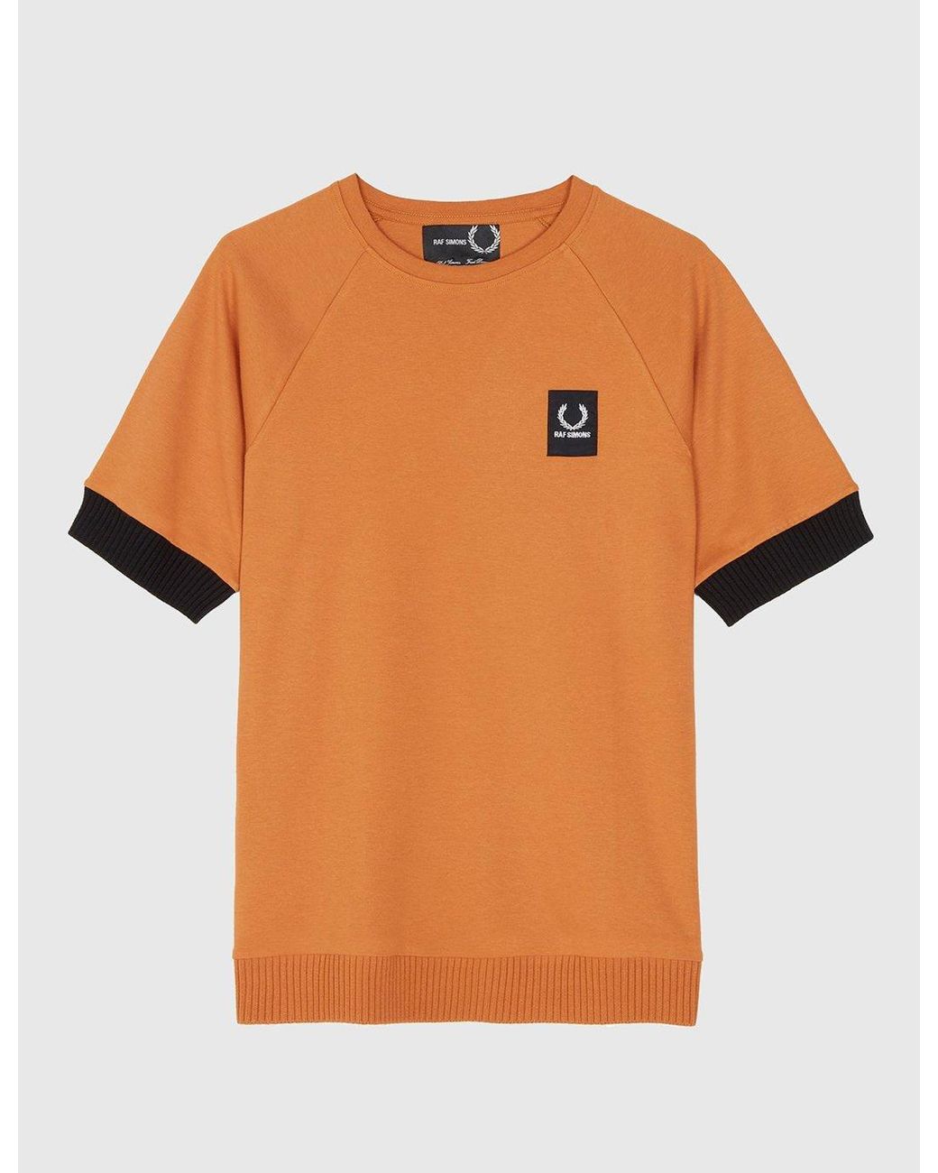 Fred Perry Multicolor X Raf Simons Raglan Sleeve T-Shirt for men
