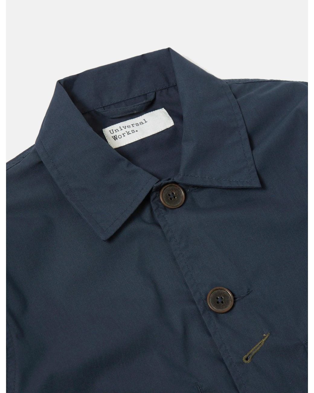 Universal Works Blue Bakers C Jacket (Recycled Poly) for men
