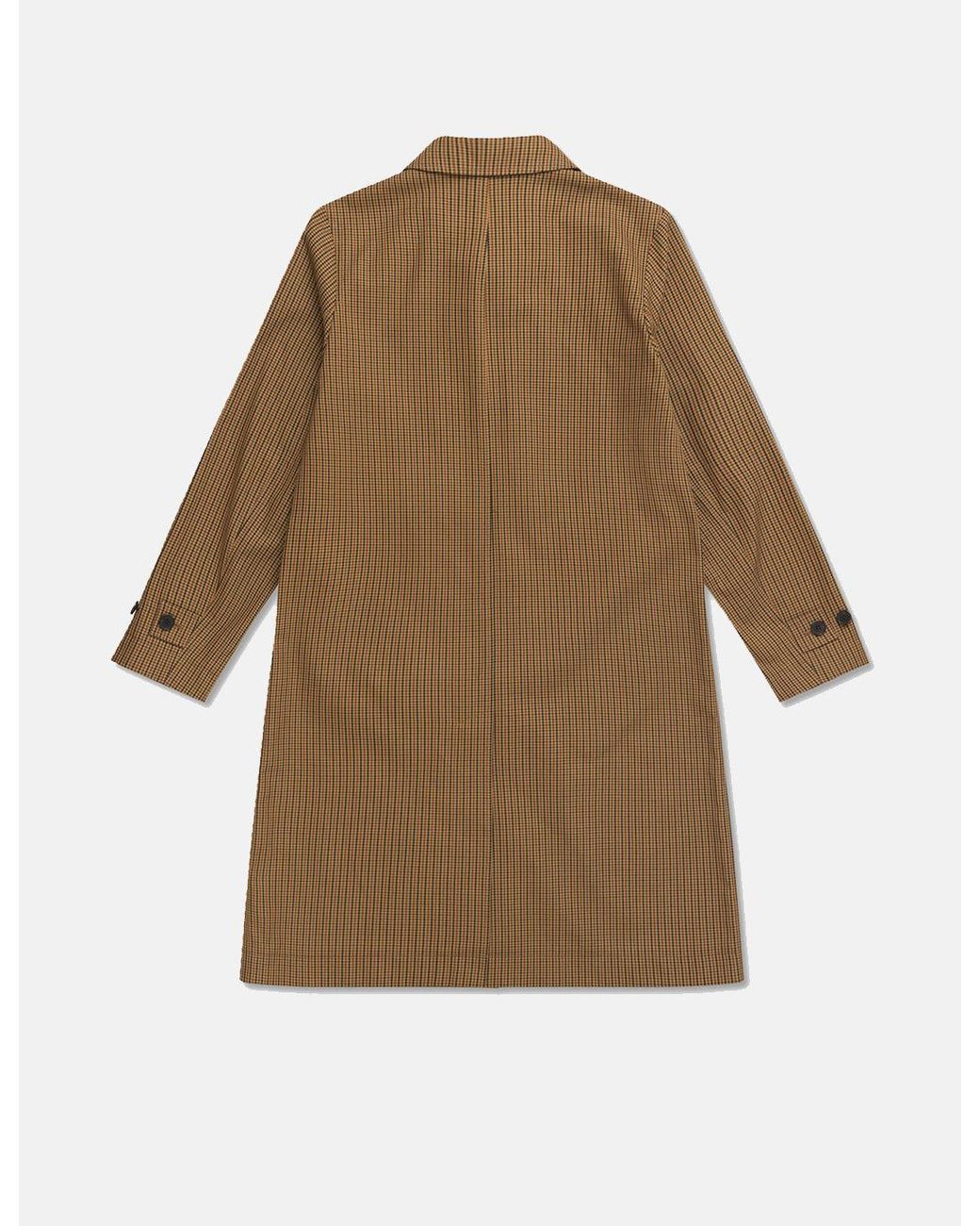 WOOD WOOD Natural Thomas Tech Twill Coat for men