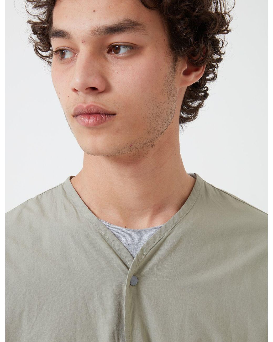 Universal Works Gray Liner Jacket (Poplin) for men