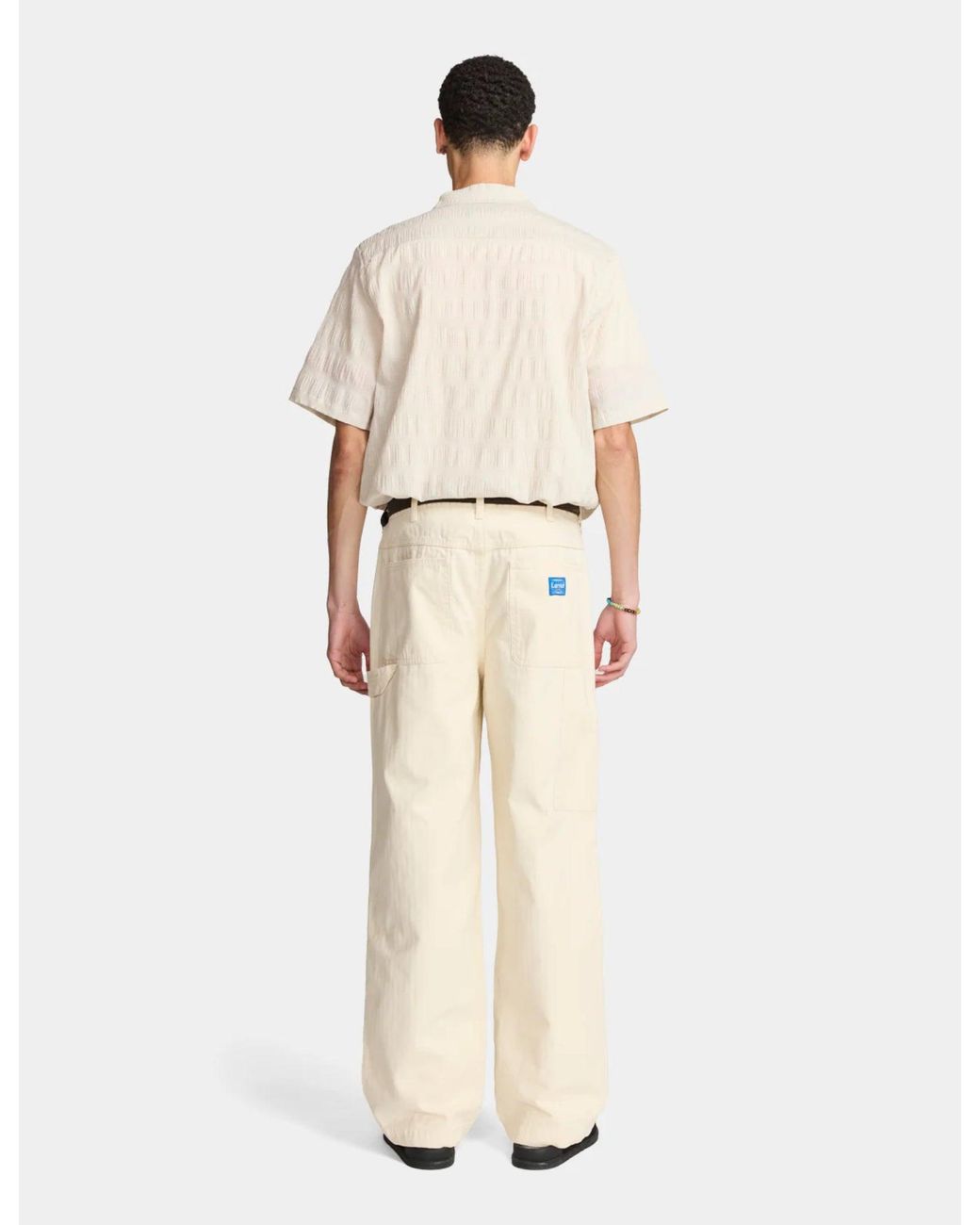 Larriet Natural Kendalls Short Sleeve Shirt for men
