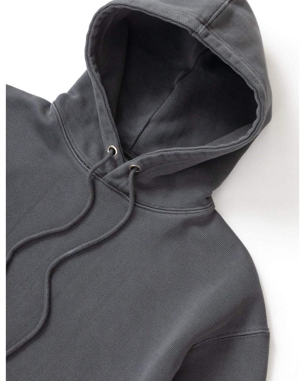 Power Goods Gray Loopback Hoodie for men