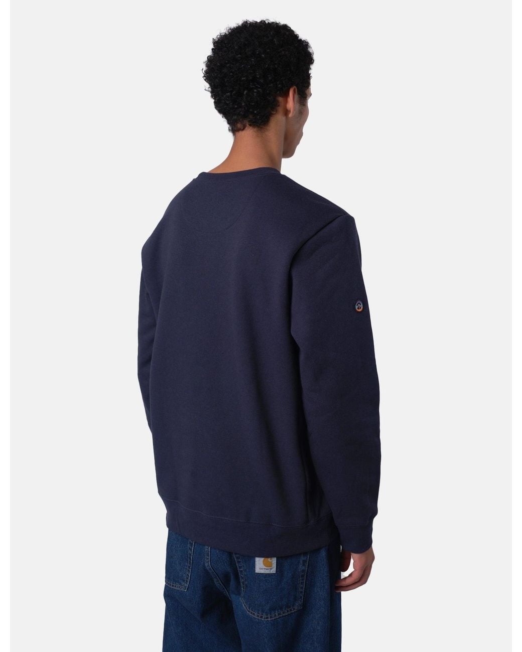 Patagonia Blue Fitz Roy Icon Uprisal Crew Sweatshirt for men
