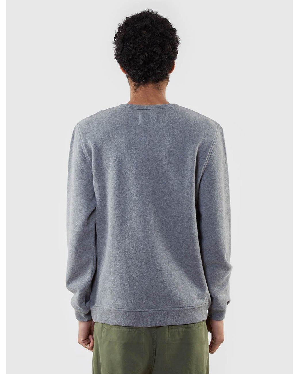 Folk Blue Folk Panel Sweat for men