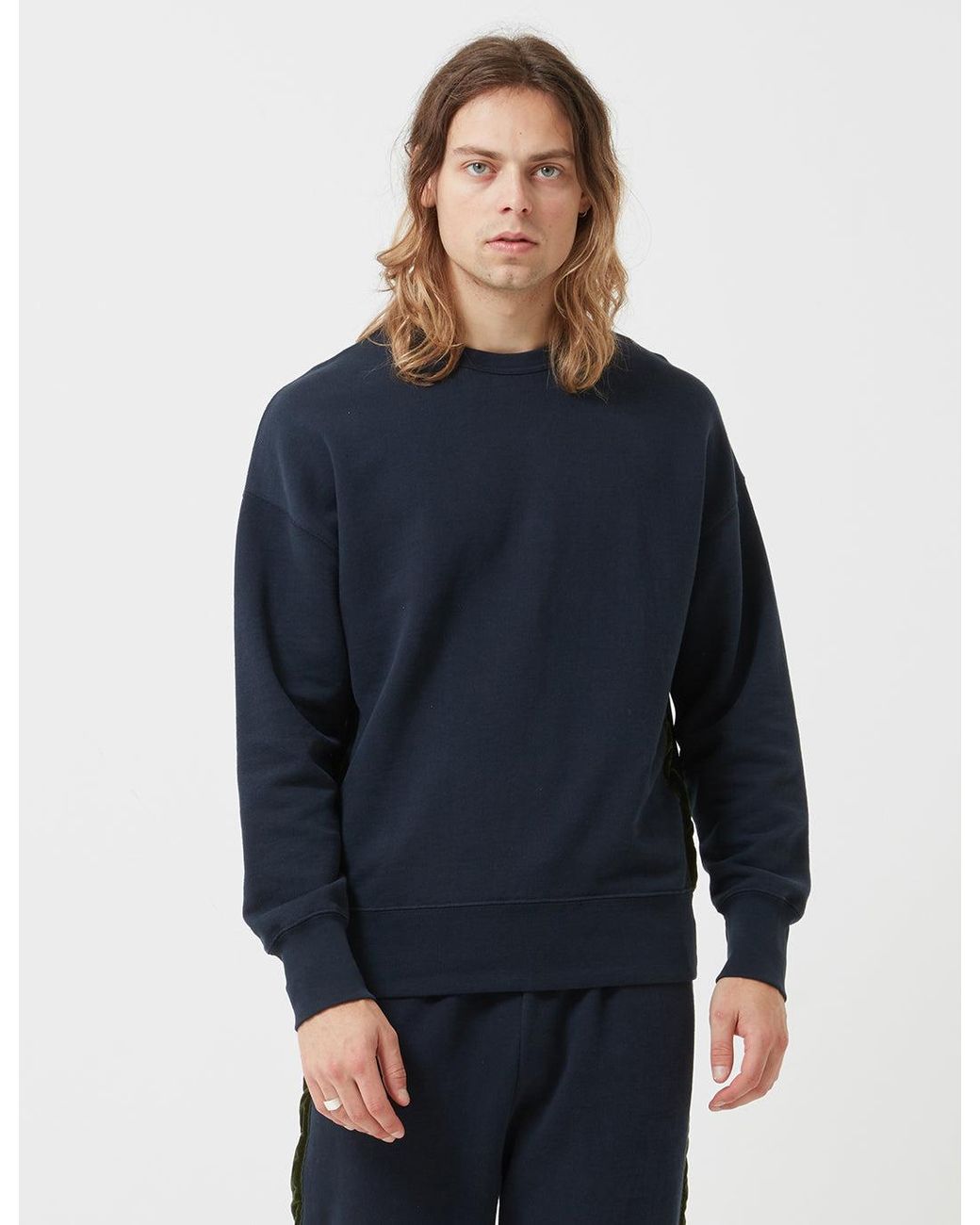 Bellerose Blue Vadum Sweatshirt for men