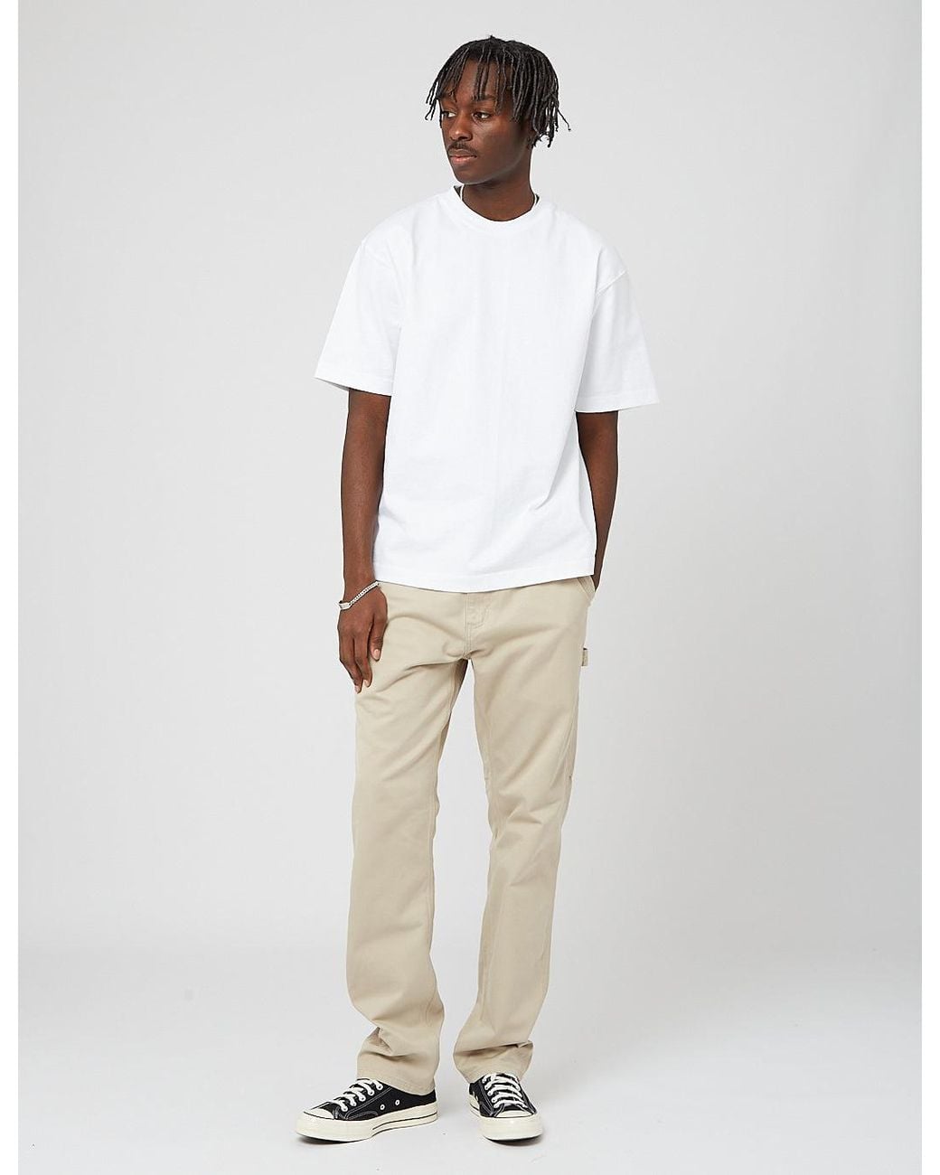Camber USA White 301 T-Shirt (8Oz Cotton) for men