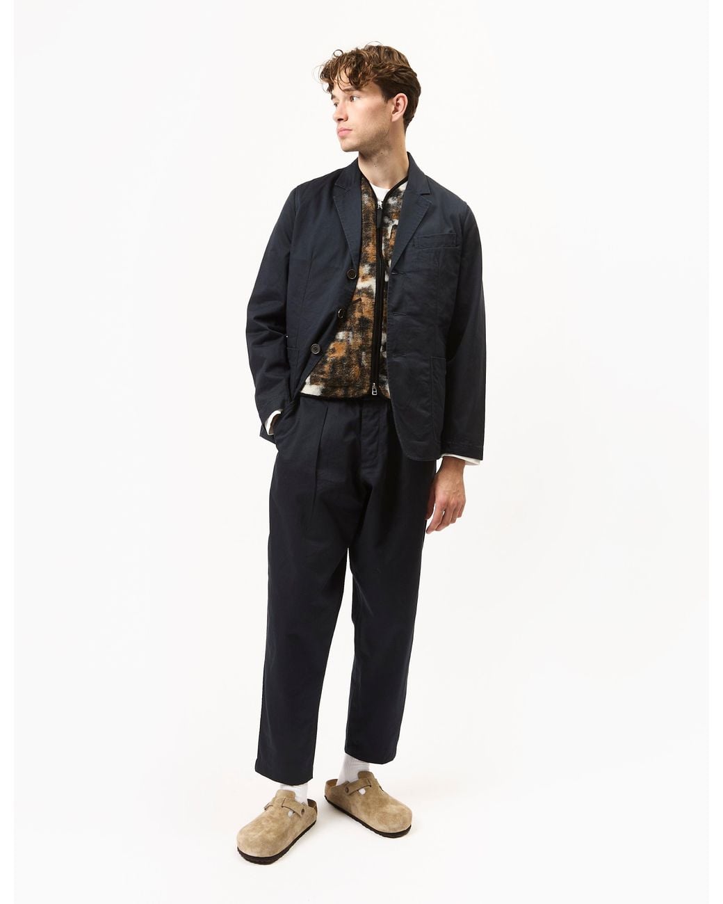 Universal Works Blue London Jacket (Twill) for men