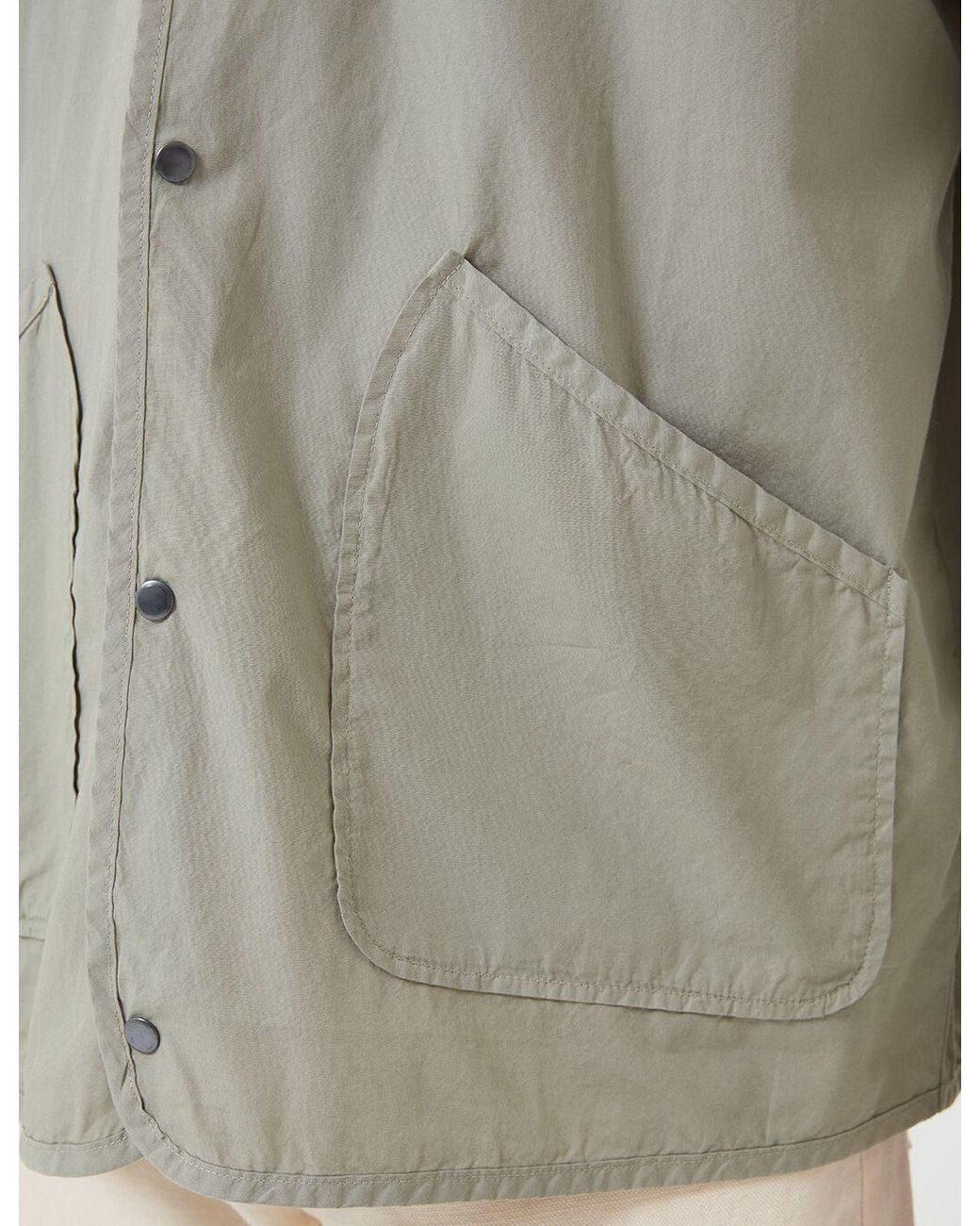 Universal Works Gray Liner Jacket (Poplin) for men