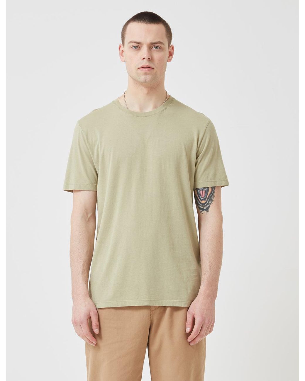 Folk Green Folk Assembly Tee for men
