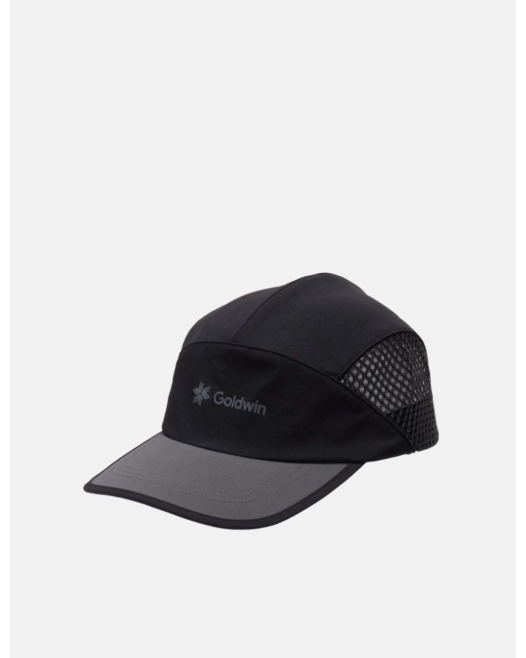 Goldwin Black Utility Jet Mesh Cap for men