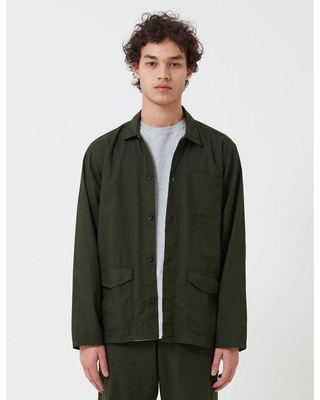 Oliver Spencer Green Hockney Jacket for men