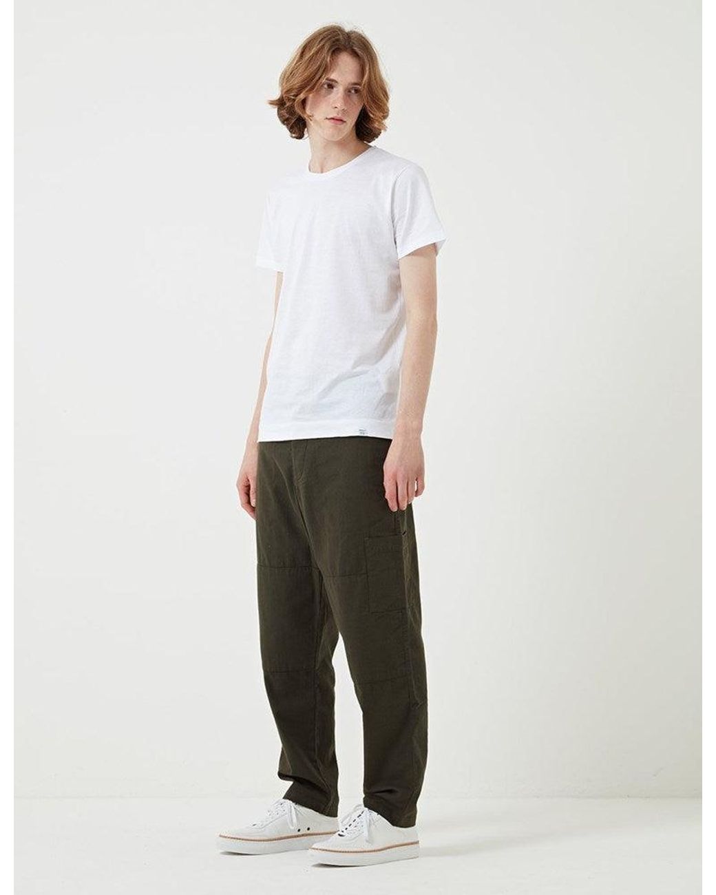 Oliver Spencer Green Judo Pant for men