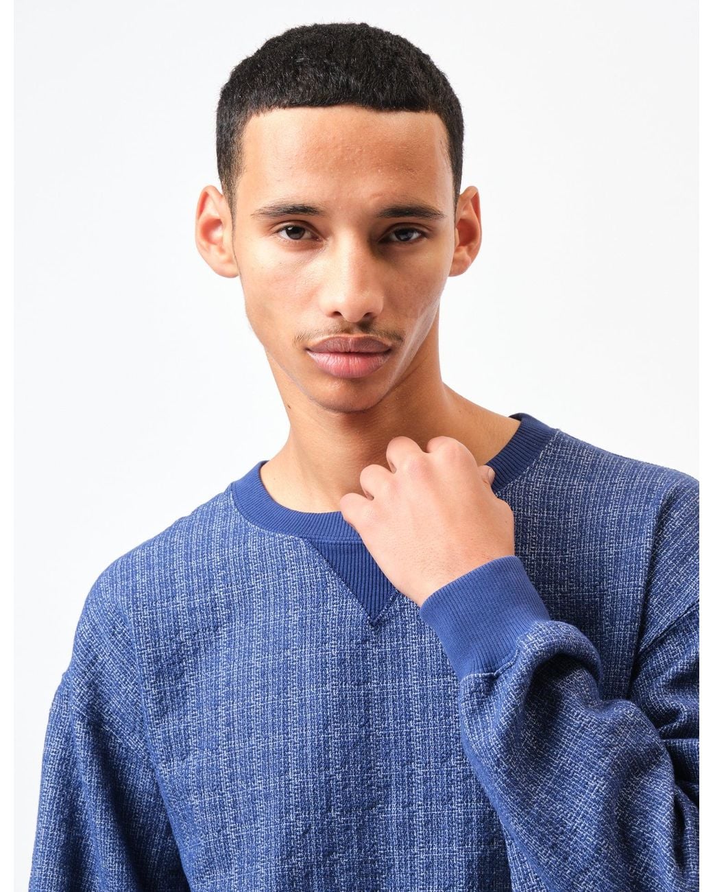 Laz Paz Blue La Paz Xavier Classic Sweatshirt for men